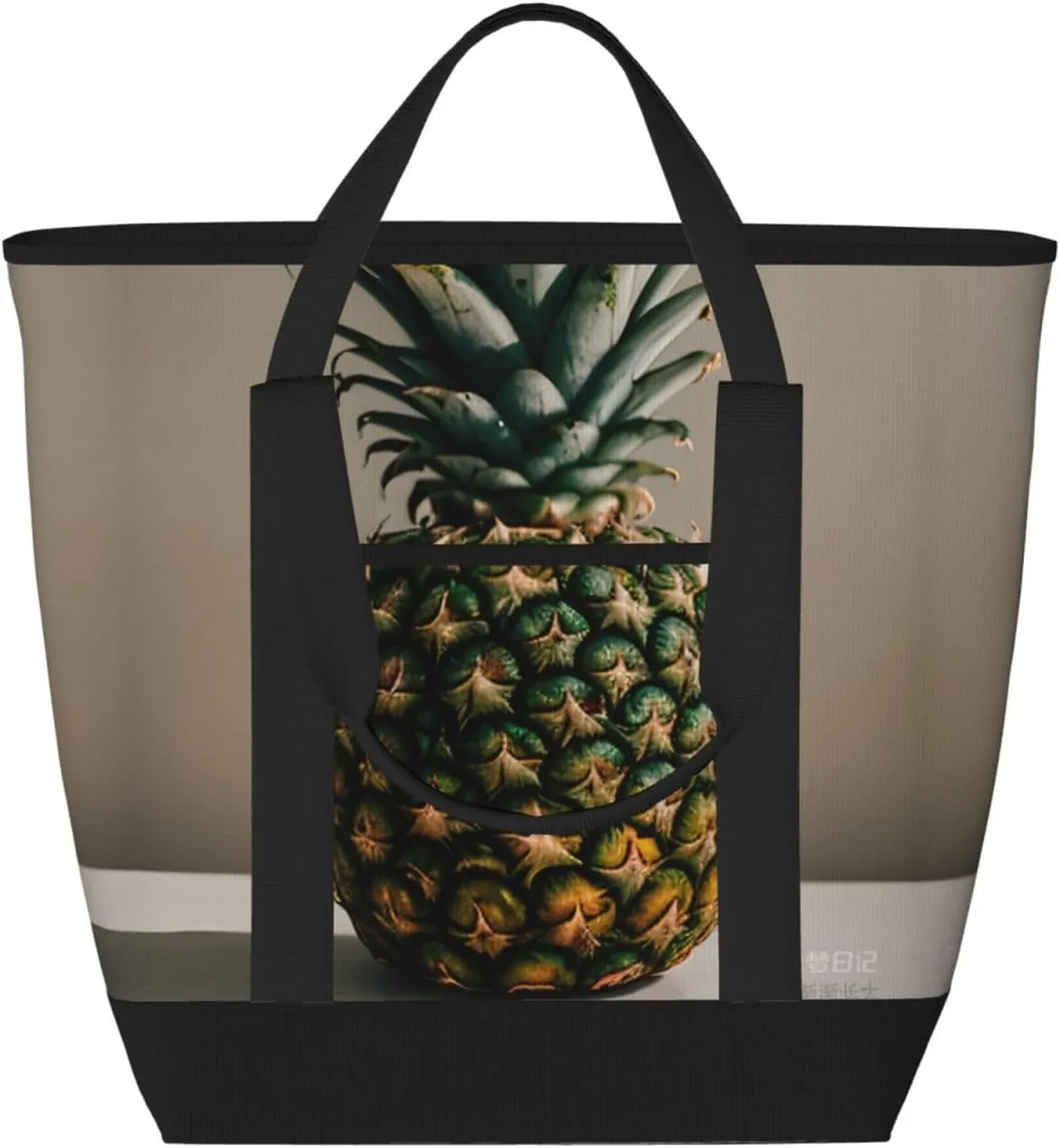 pineapple Painting Women's tote bags and reusable women's beach bags are suitable for travel insulation and cooling bags.