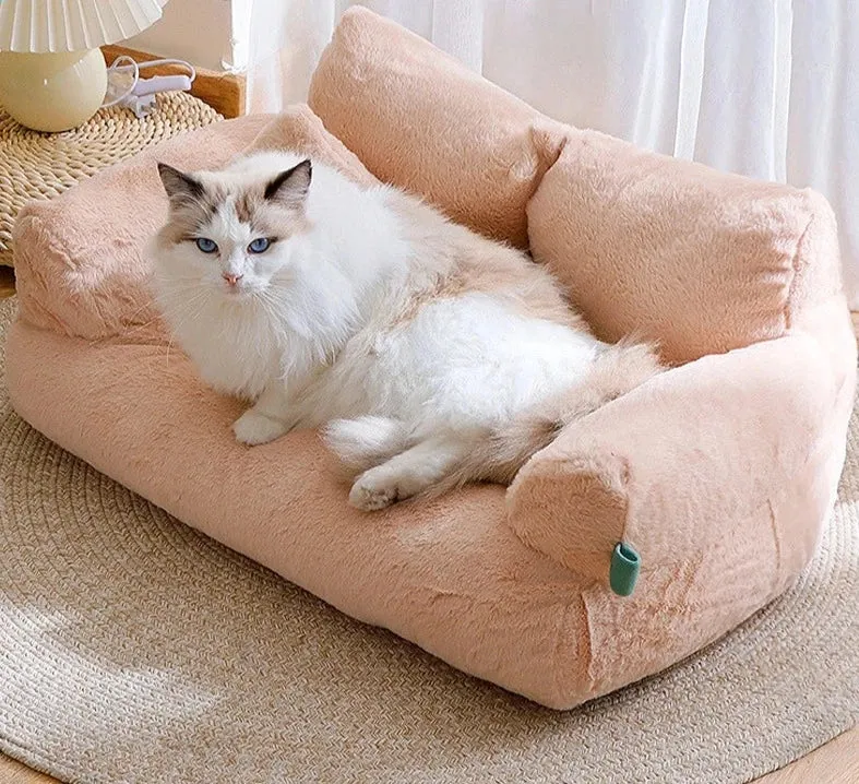 Plush Pet Sofa
