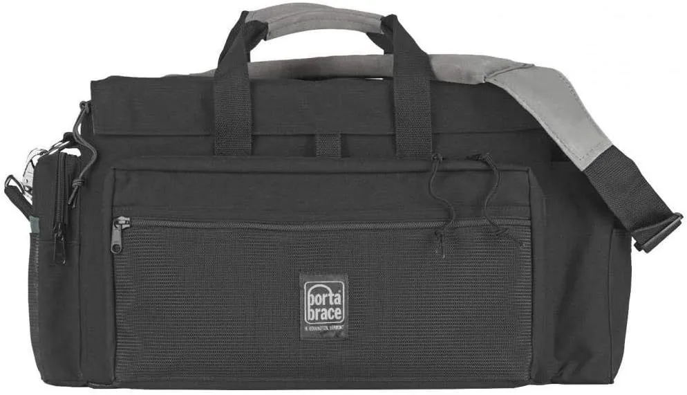 Porta Brace Black DV Organizer Field Production Bag with Universal Cradle for Most Mini DV Cameras & Accessories