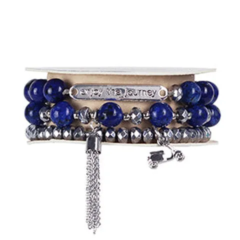 Soul Stacks 3 Piece Stacked Bracelets