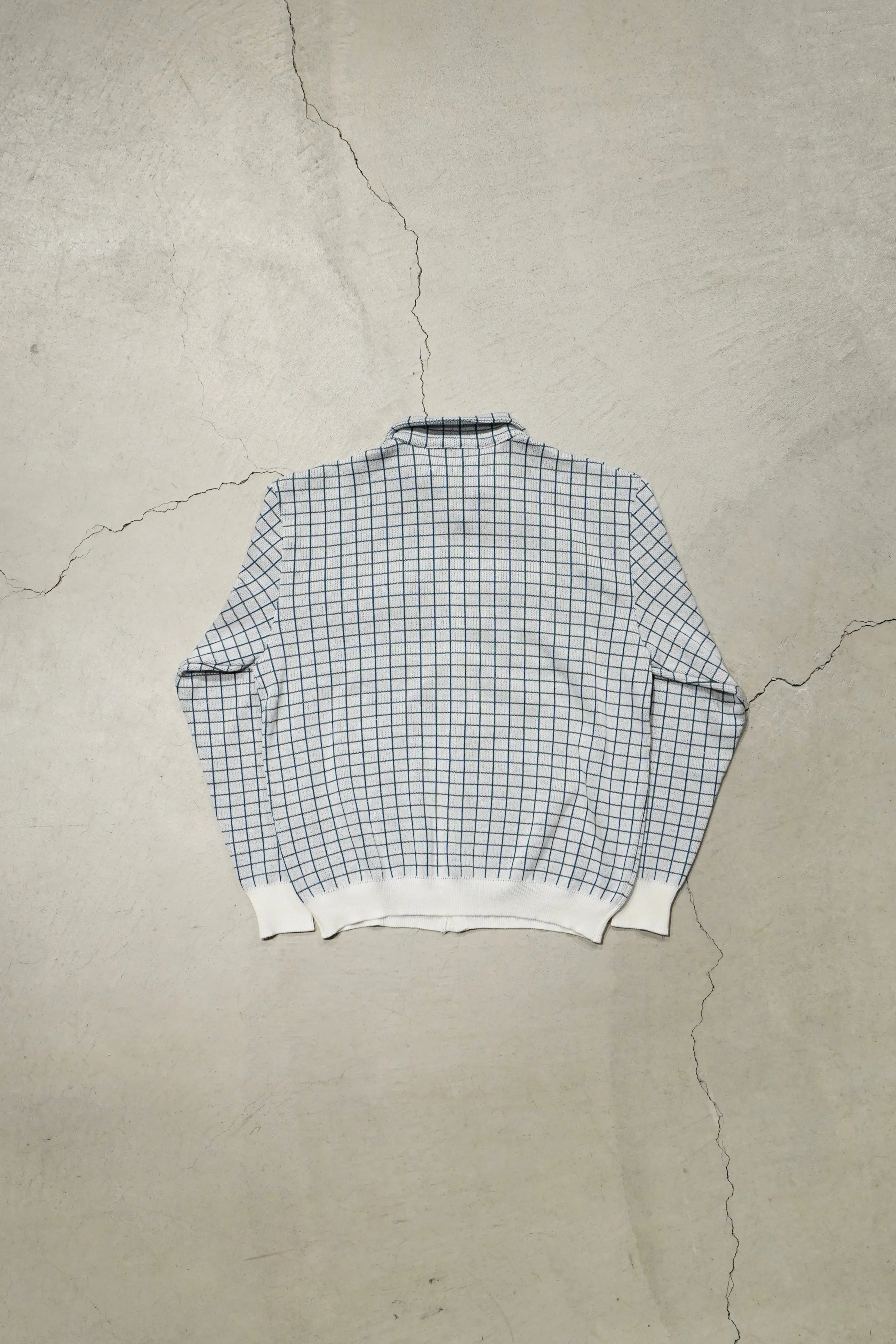 STEAF WINDOW PEN KNIT SHIRT(WHITE)