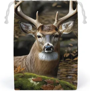 Storage Bags Makeup Bag Toy Bag Reusable Bags Toiletry Camouflage Deer Printed Organizer Multi Purpose Foldable Ditty Bag Travel Pouch