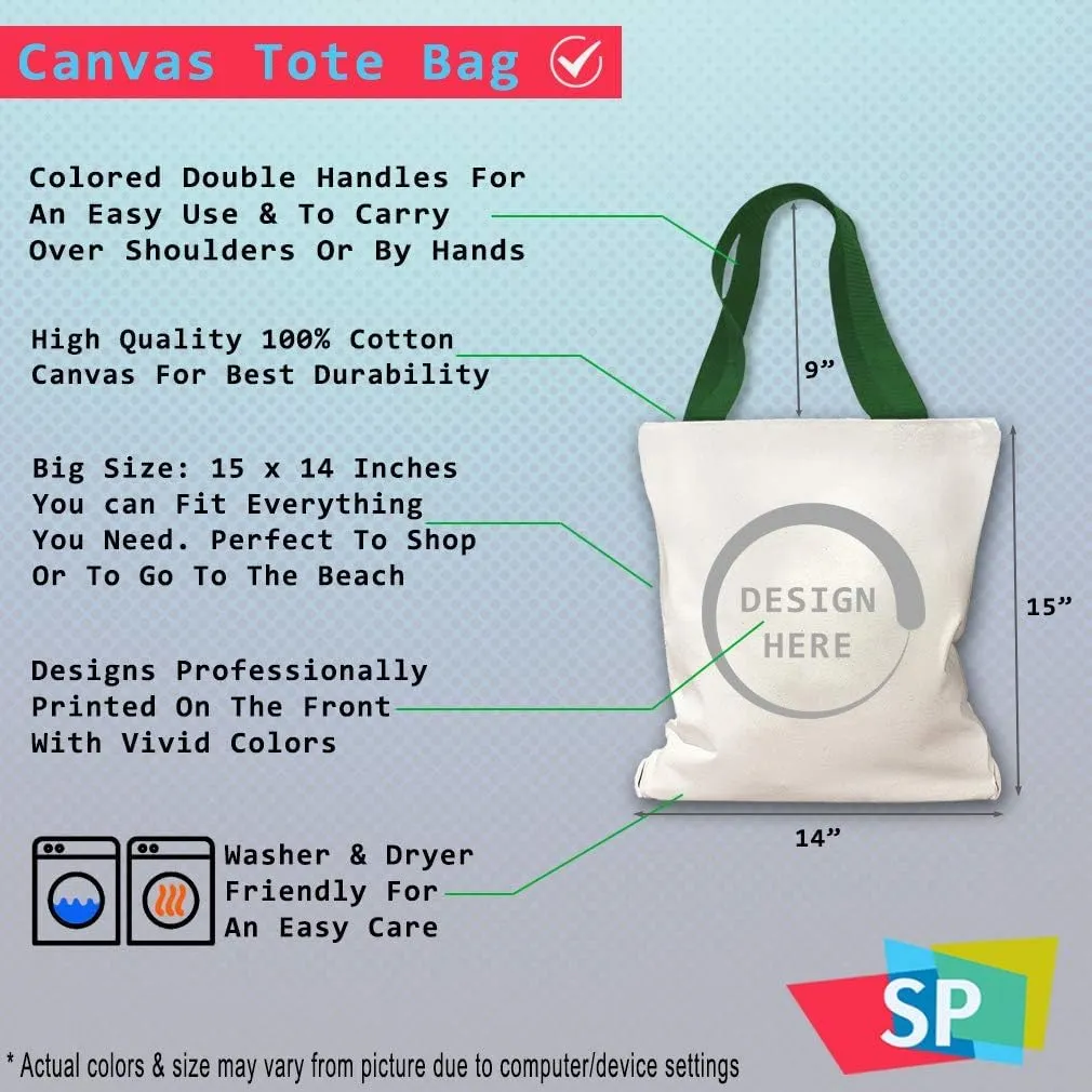 Style In Print Canvas Tote Reusable Shopping Bag Red Heart Berries Holidays and Occasions Valentins Day