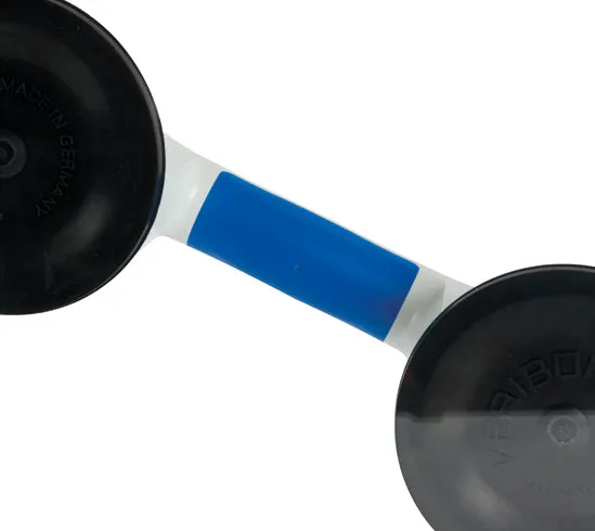 Suction Lifter - 2 Cup, Lever Style, Blue (Bohle 'Veribor')