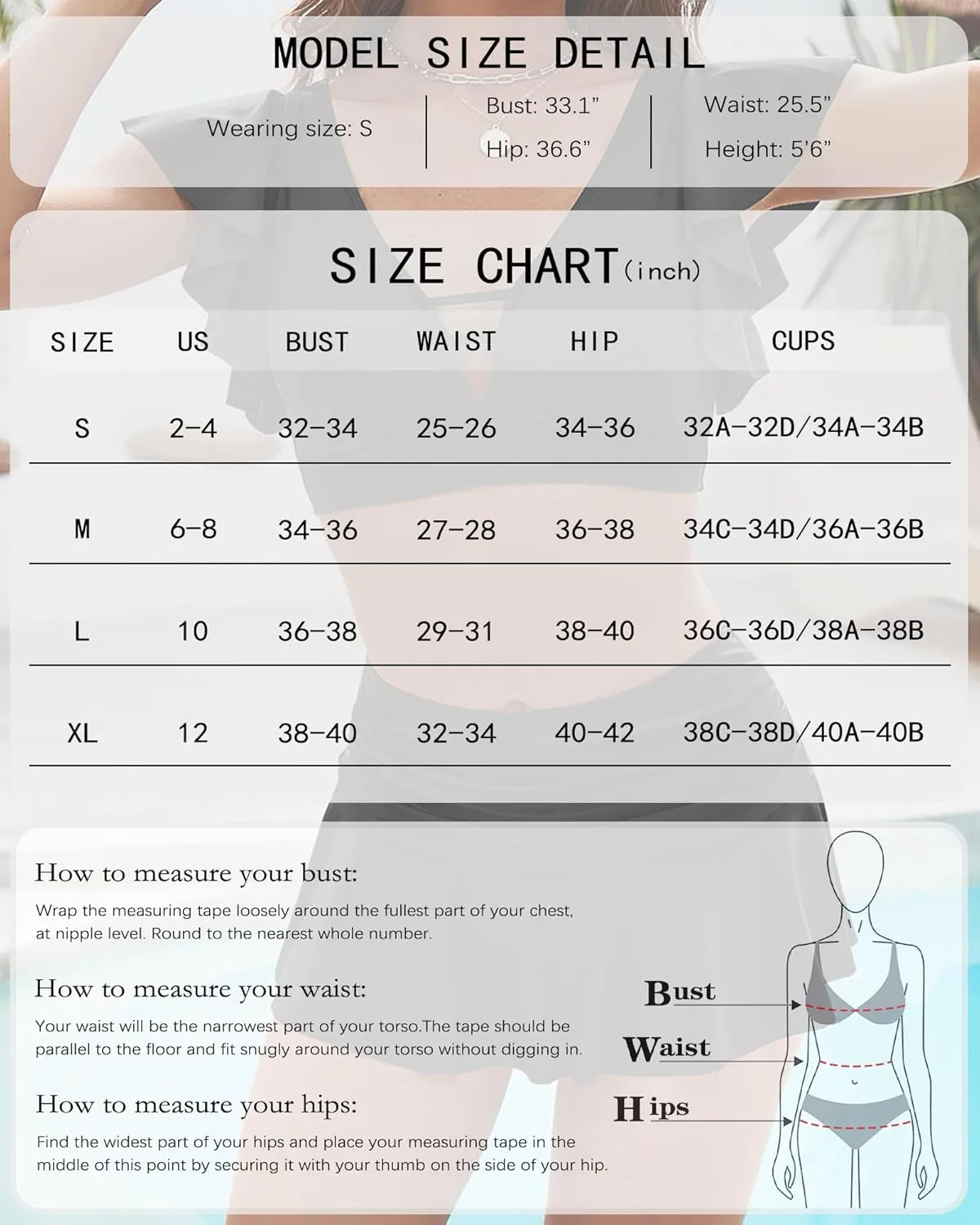 Tankini Swimsuits for Women 2 Piece Bathing Suits Tummy Control Ruffle Bestselling Bikini 2025 Swim Suit with Skirt