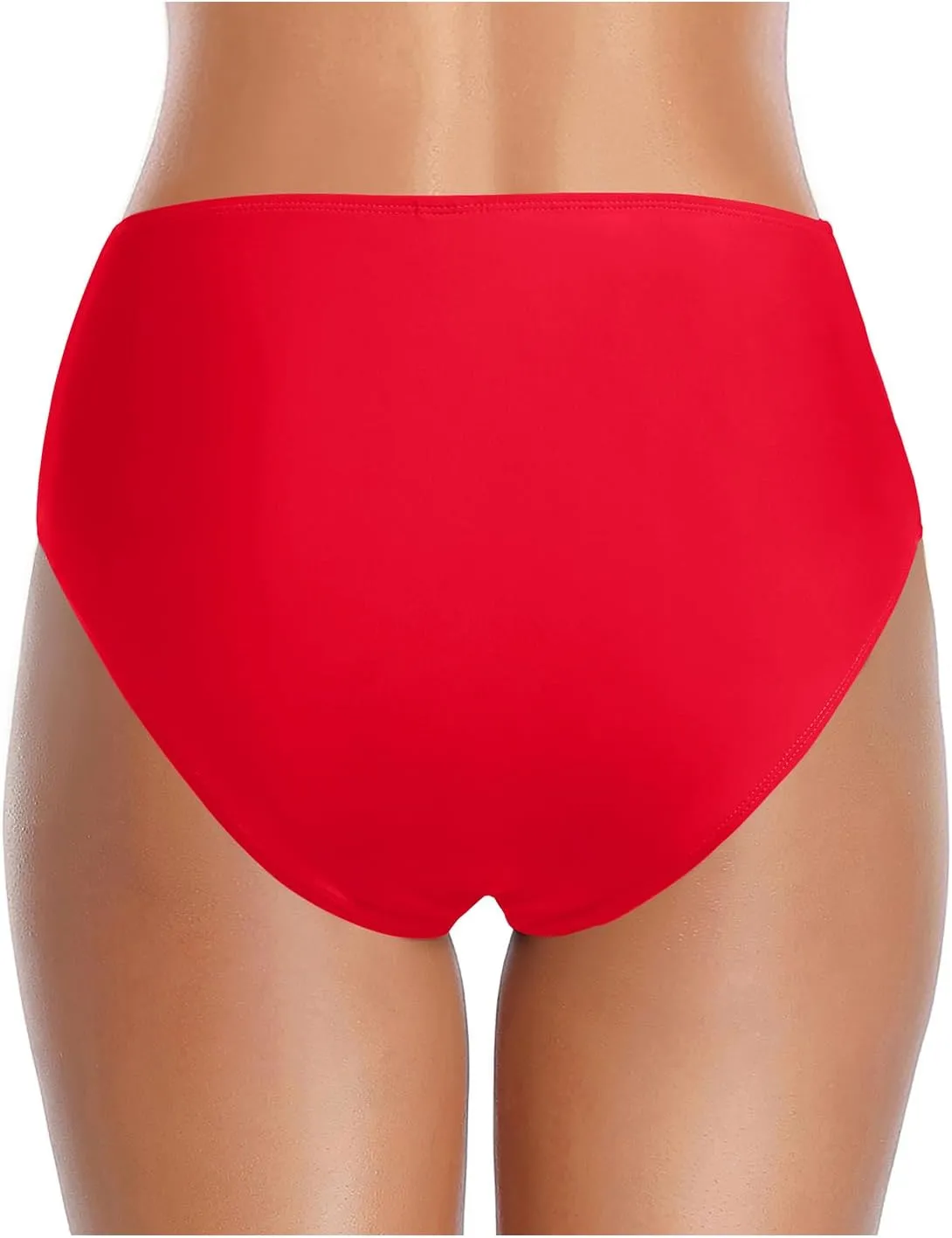 Tempt Me Women's High Waist Bikini Bottom - Full Coverage Bathing Suit Swim Bottom 2025 Swimsuit Swimwear