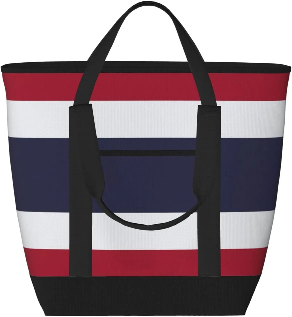 Thailand Flag Women's tote bags and reusable women's beach bags are suitable for travel insulation and cooling bags.