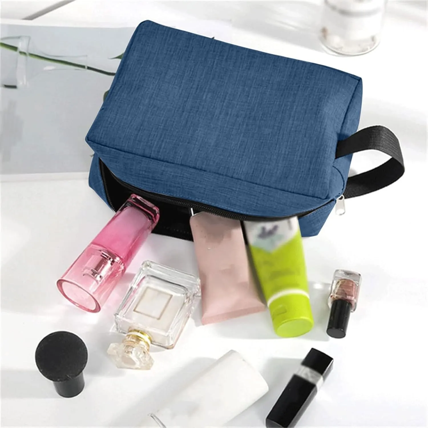 Toiletry Bag for Women, Cosmetic Makeup Bag Organizer, Travel Bag for Toiletries, Shaving Bag for Accessories (B)