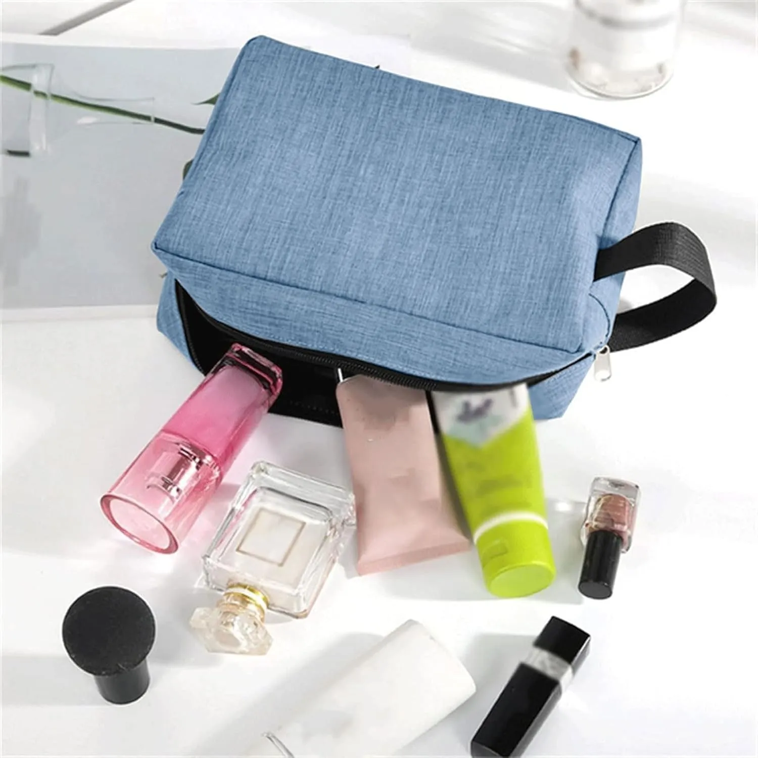 Toiletry Bag for Women, Cosmetic Makeup Bag Organizer, Travel Bag for Toiletries, Shaving Bag for Accessories (C)