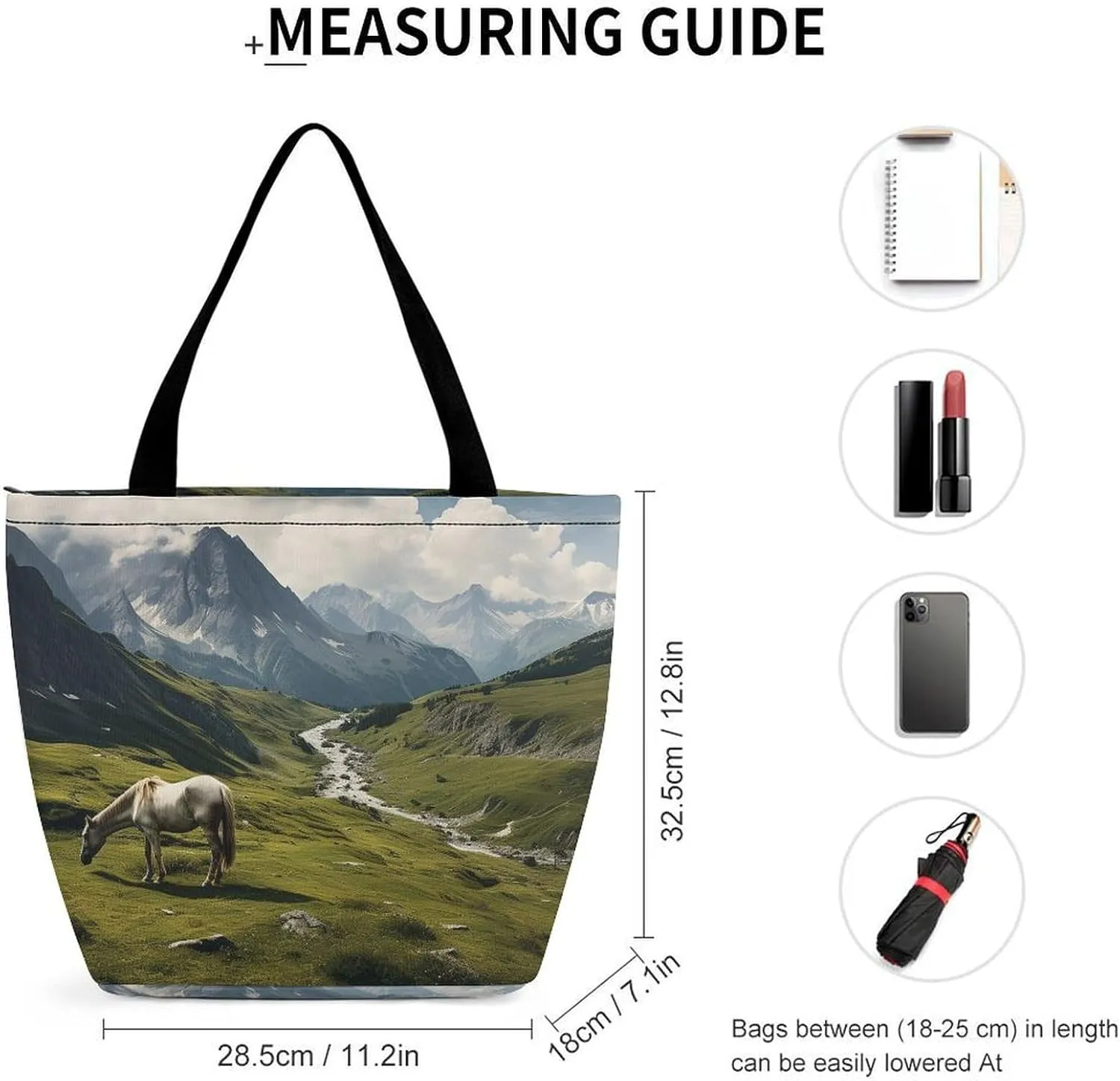 Tote Bag for Women Grocery Bag Mexican LlamCactus Foldable Shopping Bags Reusable Large Tote Bag