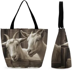 Tote Bag for Women Grocery Bag White Doves Fly Foldable Shopping Bags Reusable Large Tote Bag