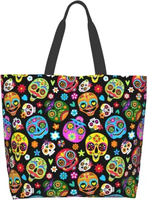 Tote Bag for Women, Reusable Grocery Bags Shopping Bags, Canvas Tote Bag Large Tote Bags for Women