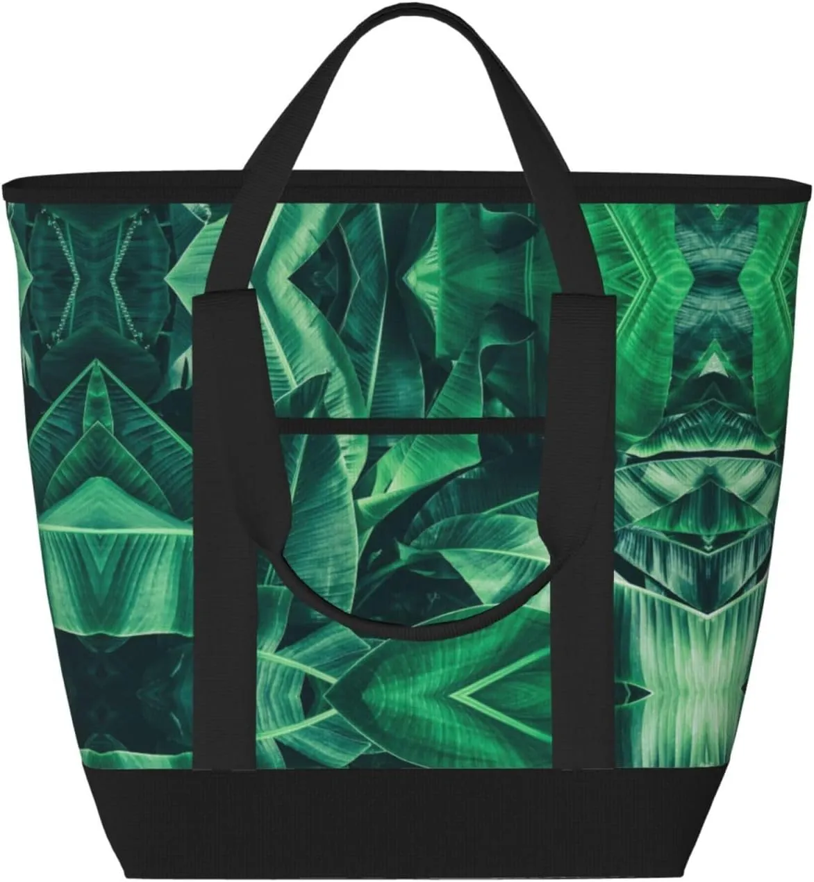 Tropical Banana Leaf Women's tote bags and reusable women's beach bags are suitable for travel insulation and cooling bags.