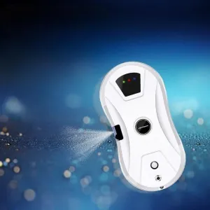 Ultrathin Window Cleaning Robot with AI Smart Navigation, Water Spray, and Dual Mopping Modes