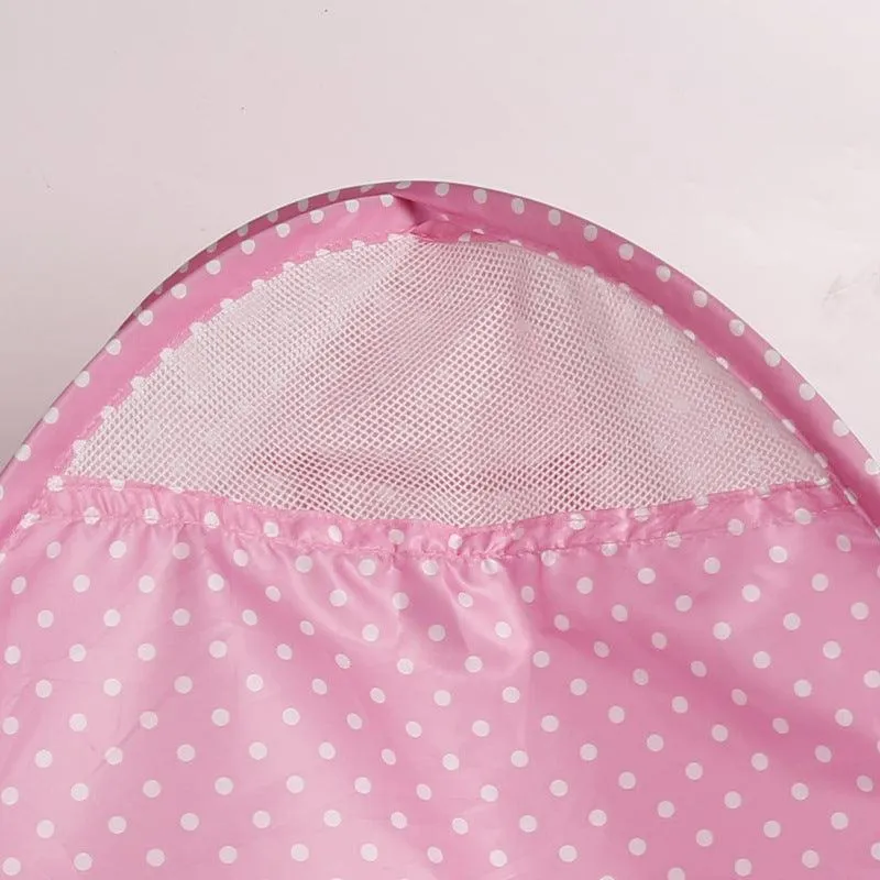 Waterproof Cat Outdoor House with Polka Dot Print