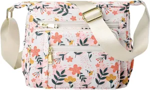 Women Shoulder Handbag Roomy Multiple Pockets Bag For Ladies Crossbody Purse Fashion Tote Top Handle (F, One Size)