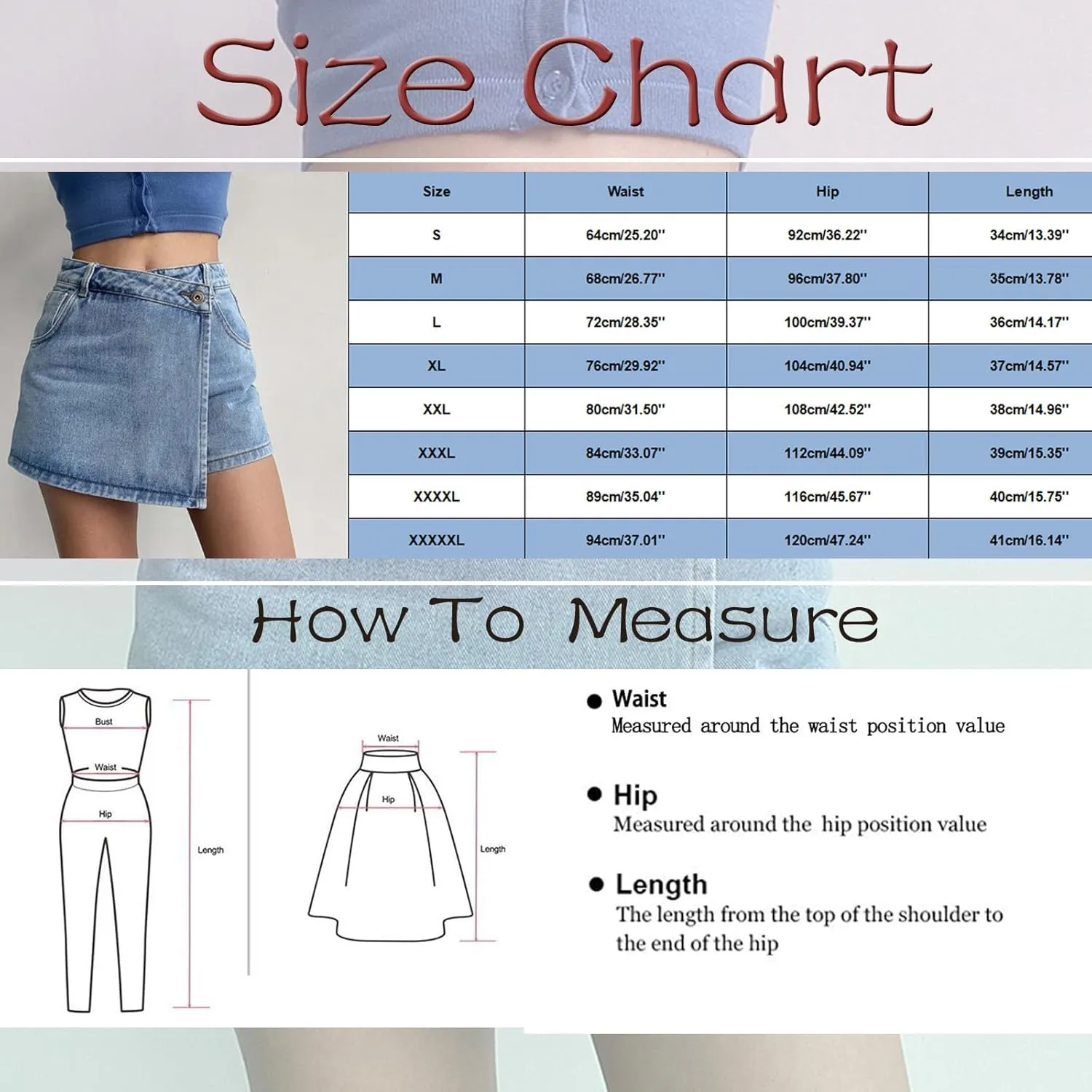 Women's Casual Shorts A Line Denim Shorts Wash Chic Slimming Skort Denim Skort Jean Skirt Summer Outfits 2024