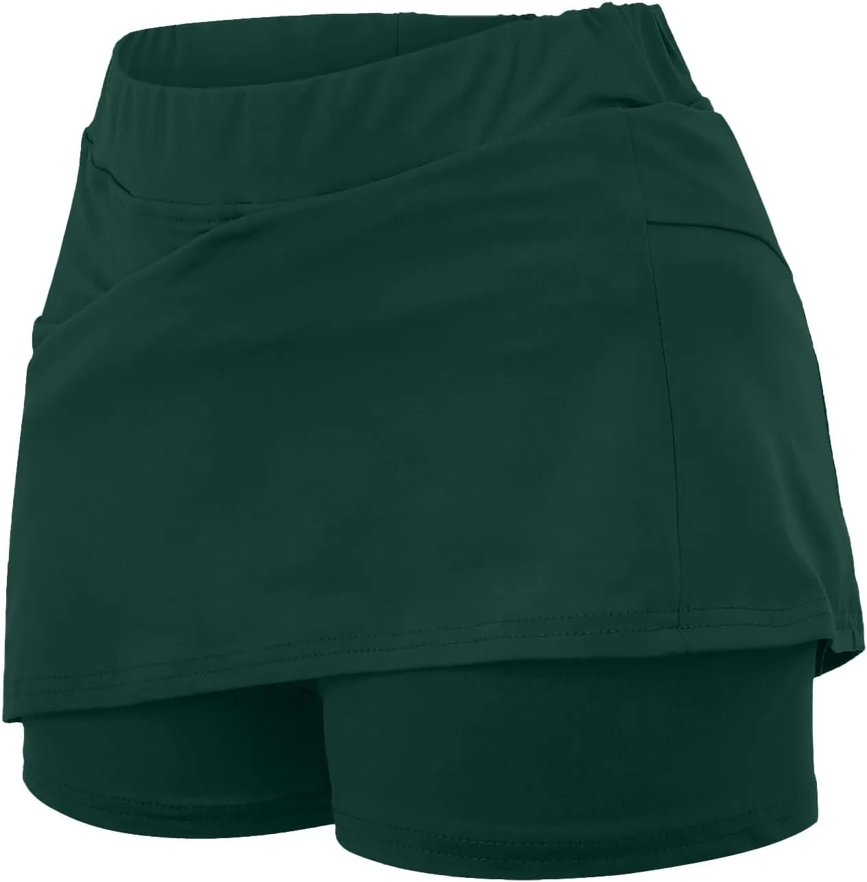 Womens Tennis Skirt with Shorts High Waisted Athletic Golf Shorts Trendy Flowy Workout Golf Skorts Mini Skirts