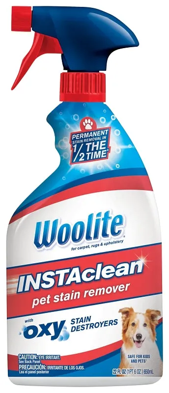 Woolite 1684 Pet Stain Remover, 22 oz :EA: QUANTITY: 1