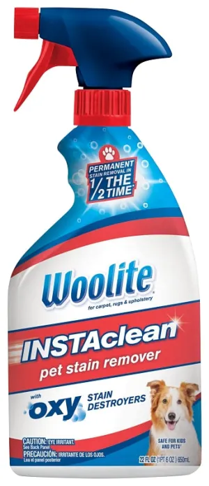 Woolite 1684 Pet Stain Remover, 22 oz :EA: QUANTITY: 1